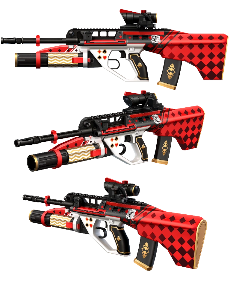 Burning AUG
